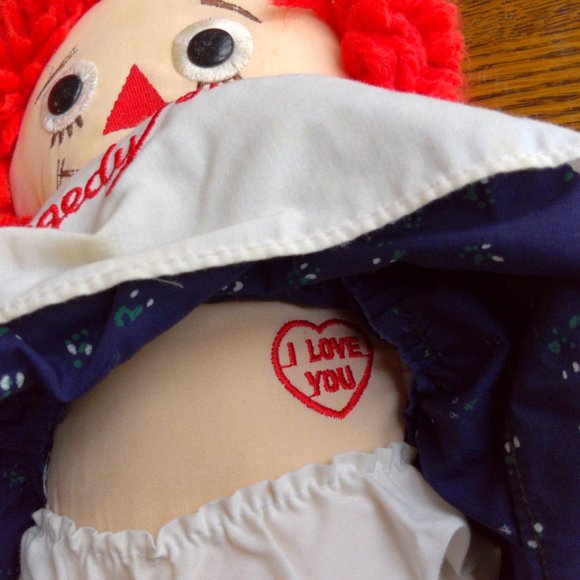 RAGGEDY ANN VINTAGE 1991 APPLAUSE - Picture 2 of 6